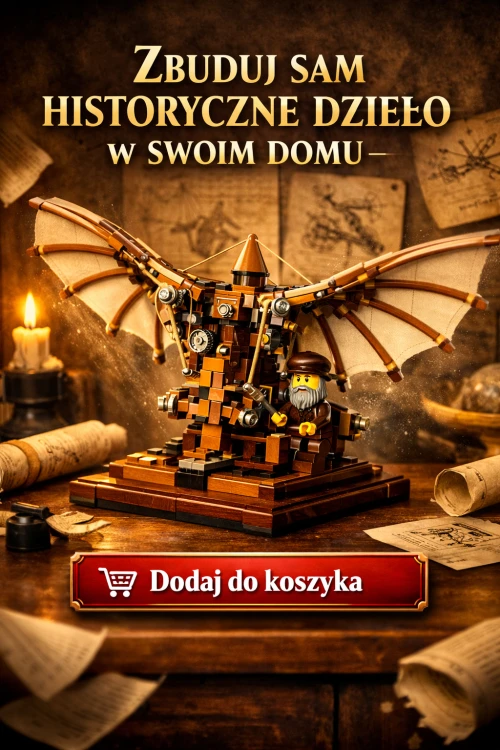 LEGO Icons - Maszyna latająca Leonarda da Vinci